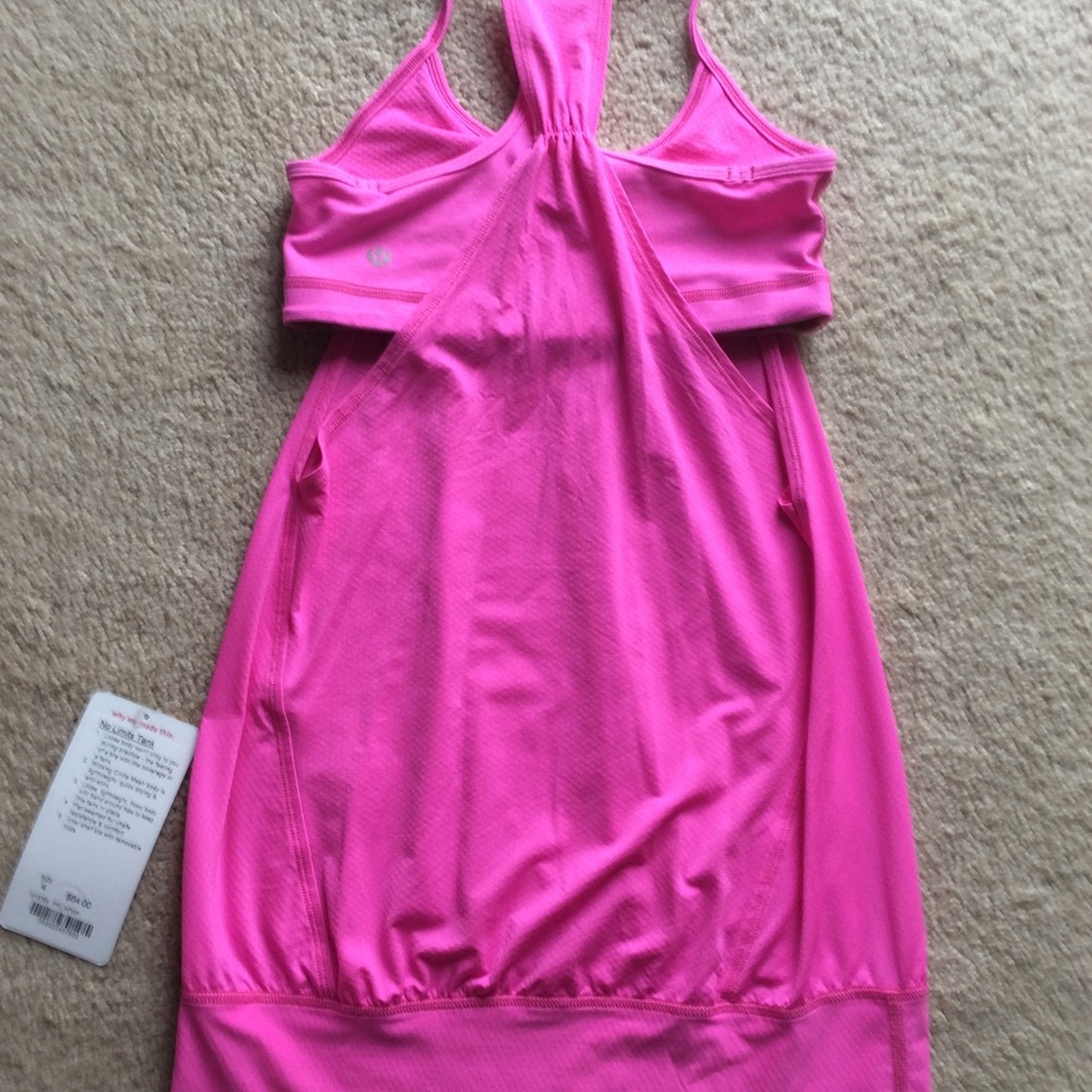 NWT Lululemon No Limits Tank